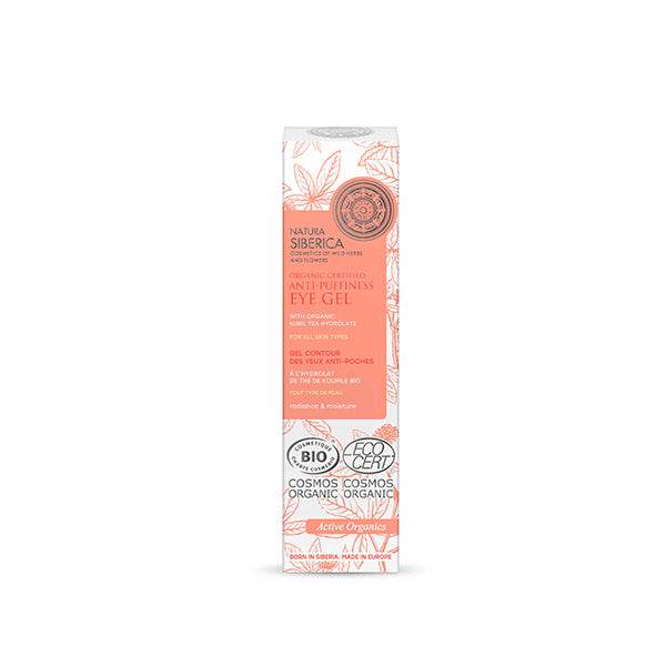 Gel contorno de ojos para inflamación. Certificado Orgánico.