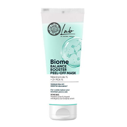 Mascarilla peel-off facial equilibrante para piel mixta y con tendencia acnéica.