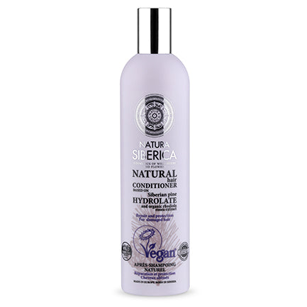 Bálsamo cabello dañado protección y reparación.