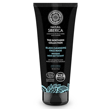 Mascarilla facial negra. Certificada Orgánica.