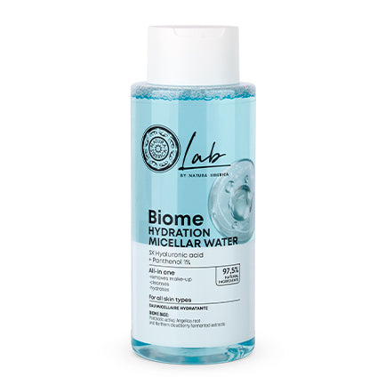 Agua micelar hidratante.