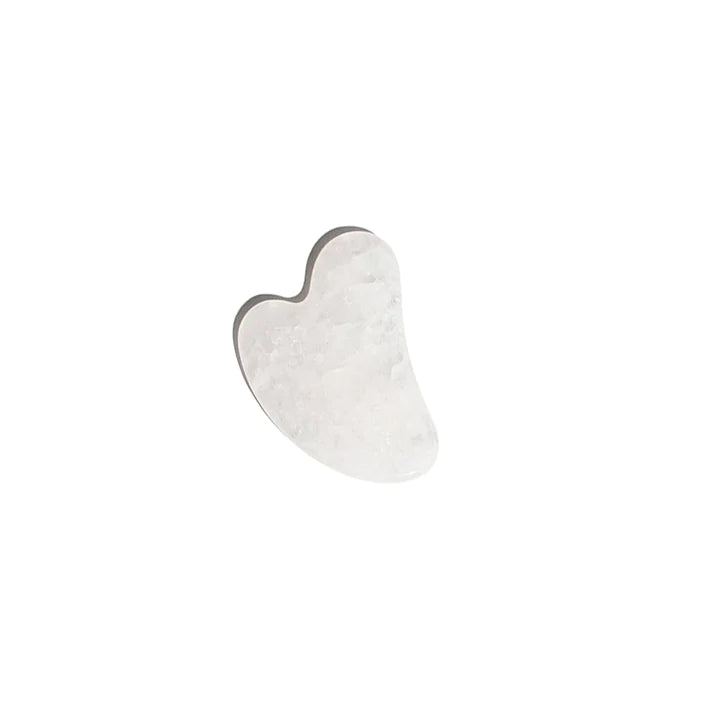 Gua Sha Cuarzo Blanco