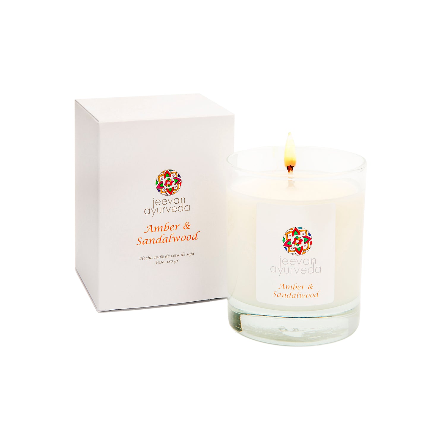 Amber & Sandalwood Candle