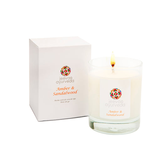 Amber & Sandalwood Candle